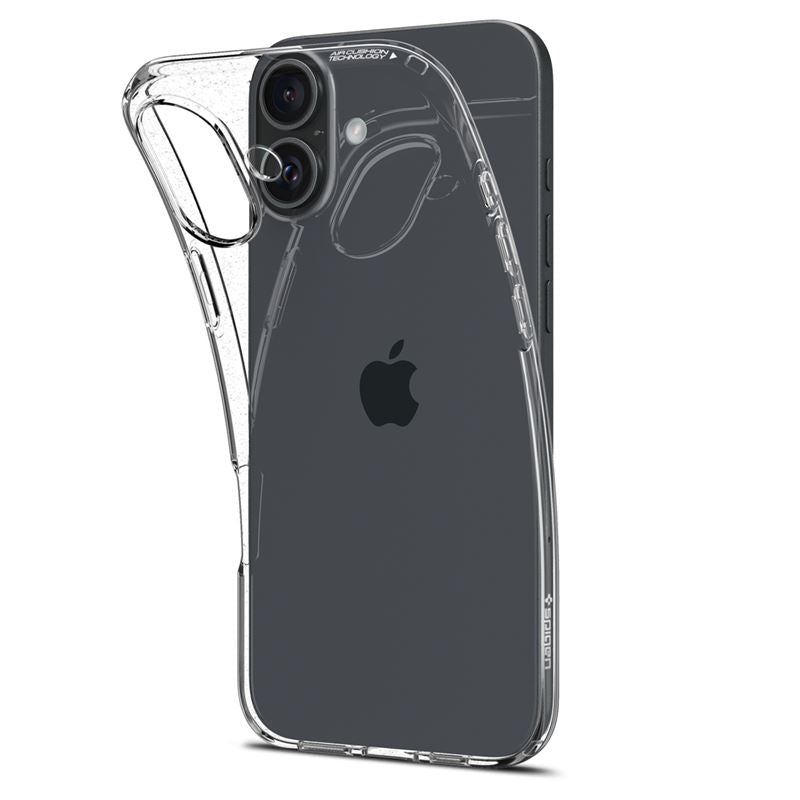 Spigen Crystal Flex, crystal clear - iPhone 16