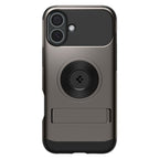Spigen Slim Armor MagSafe, gunmetal - iPhone 16