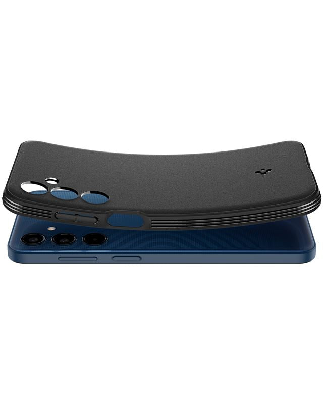 Spigen Essential Sand Blast, matte black - Samsung Galaxy M35 5G