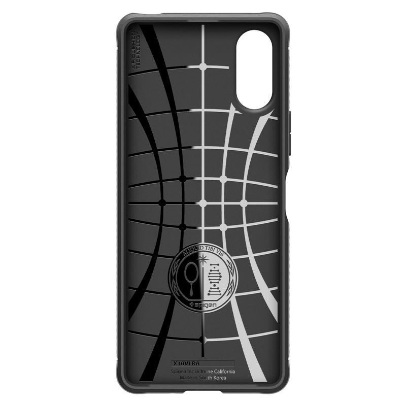 Spigen Rugged Armor, matte black - Sony Xperia 10 VI