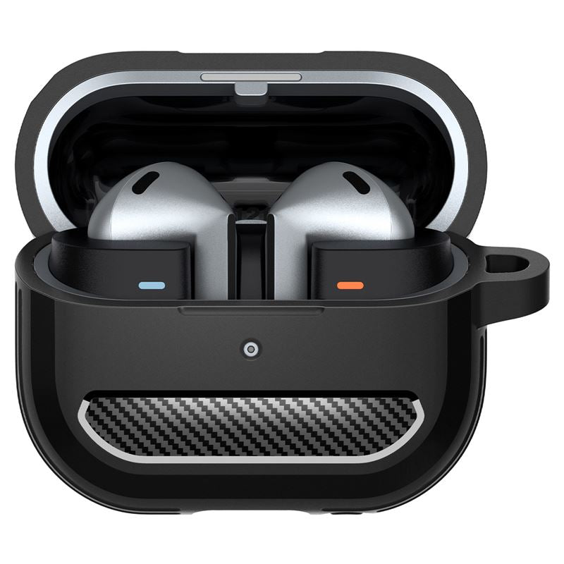Spigen Rugged Armor, matte black - Samsung Galaxy Buds 3 Pro/3