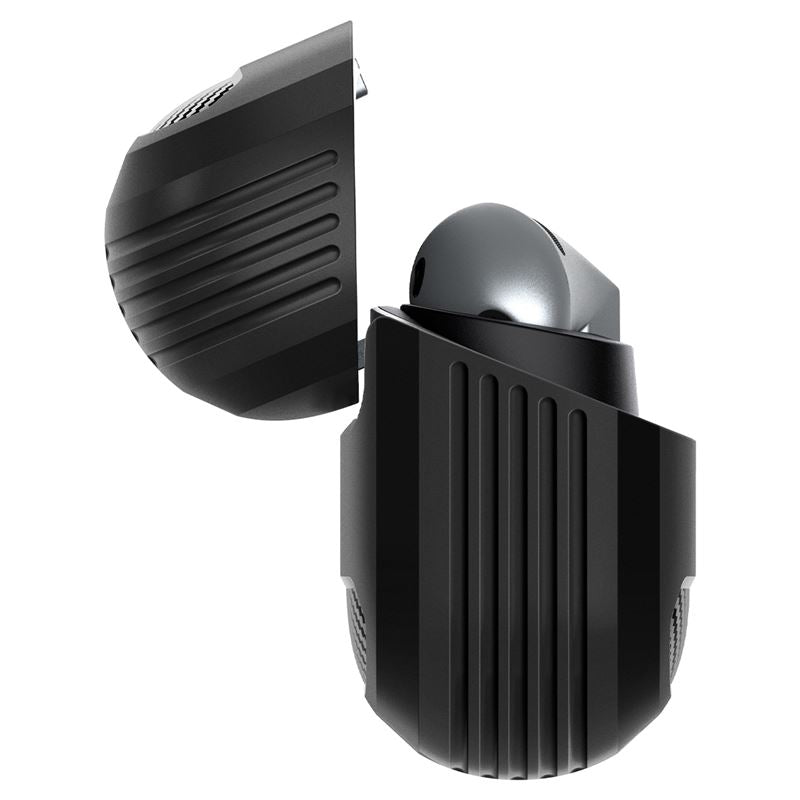 Spigen Rugged Armor, matte black - Samsung Galaxy Buds 3 Pro/3
