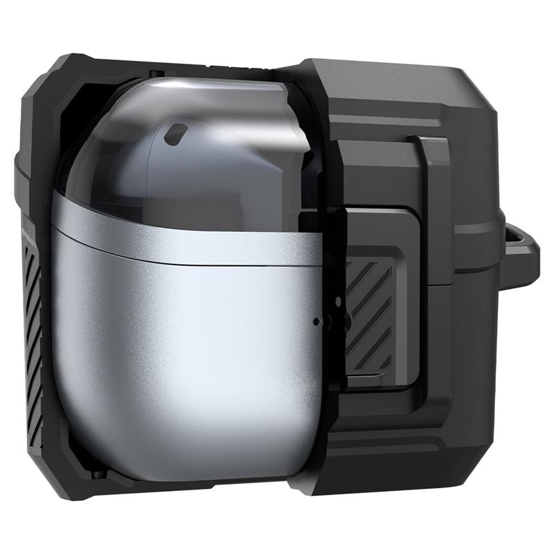 Spigen Lock Fit, matná čierna – Samsung Galaxy Buds 3 Pro/3