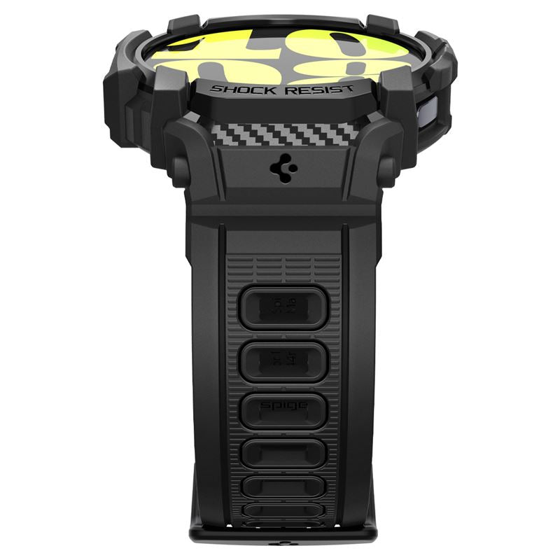 Spigen Rugged Armor Pro, matná čierna - Samsung Galaxy Watch7 (44mm)