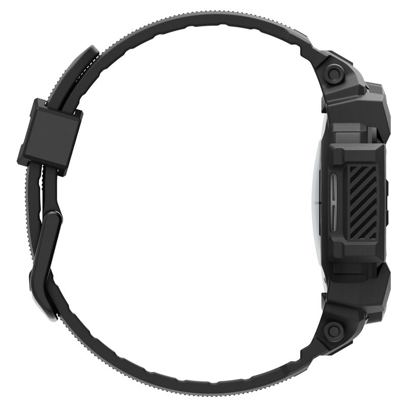 Spigen Rugged Armor Pro, matná čierna - Samsung Galaxy Watch7 (44mm)