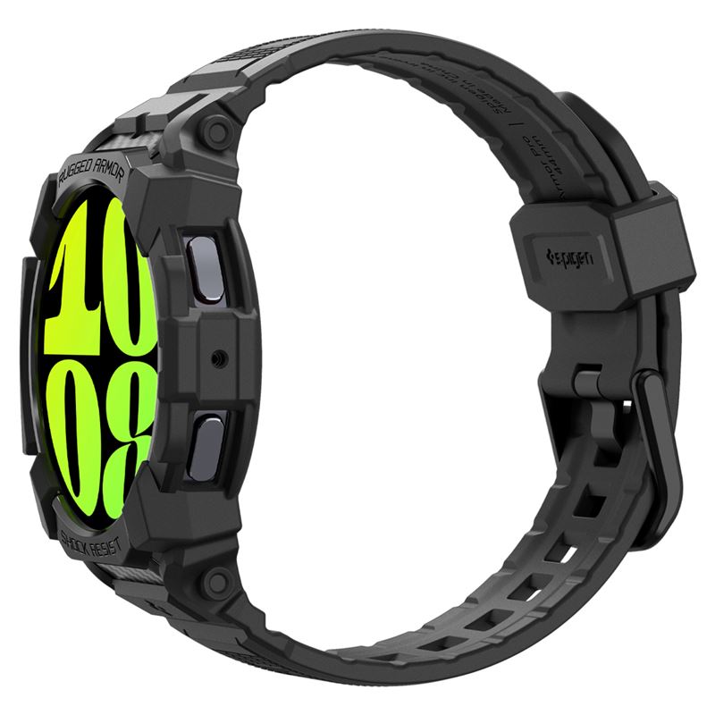 Spigen Rugged Armor Pro, matná čierna - Samsung Galaxy Watch7 (44mm)