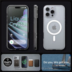 Spigen Crystal Flex MagSafe, krištáľovo čistý - iPhone 16 Pro