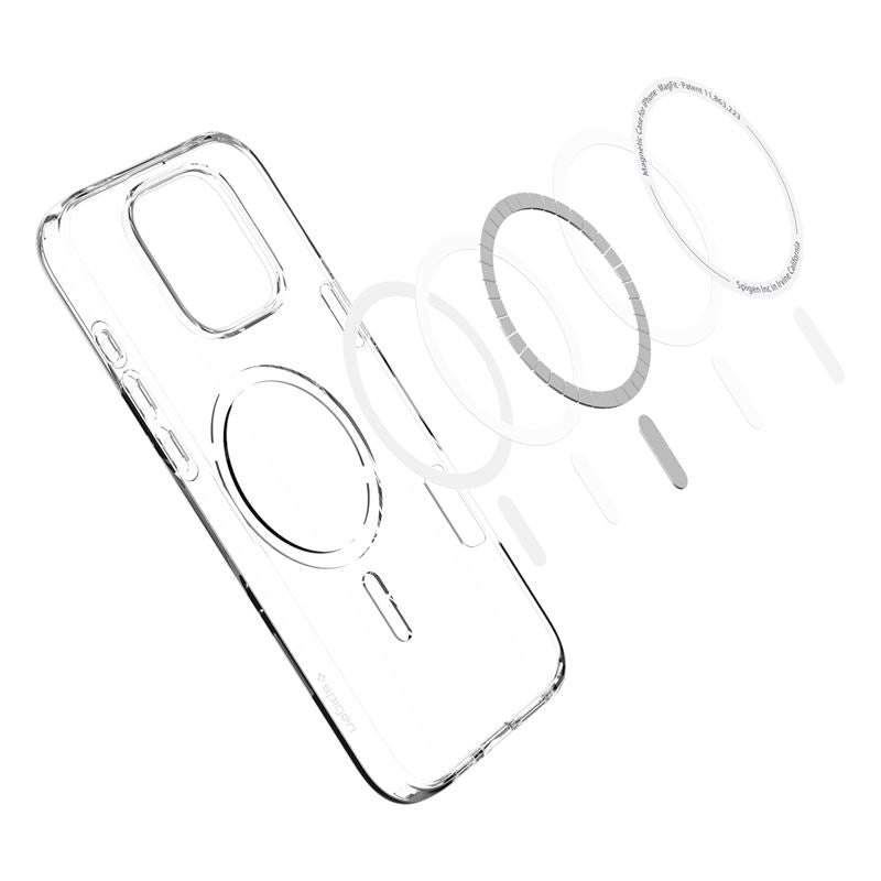 Spigen Crystal Flex MagSafe, krištáľovo čistý - iPhone 16 Pro