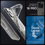 Spigen Crystal Flex MagSafe, krištáľovo čistý - iPhone 16 Pro