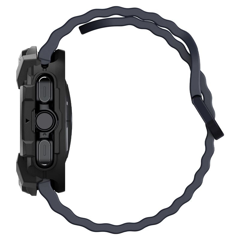 Spigen Rugged Armor, matte black - Samsung Galaxy Watch Ultra