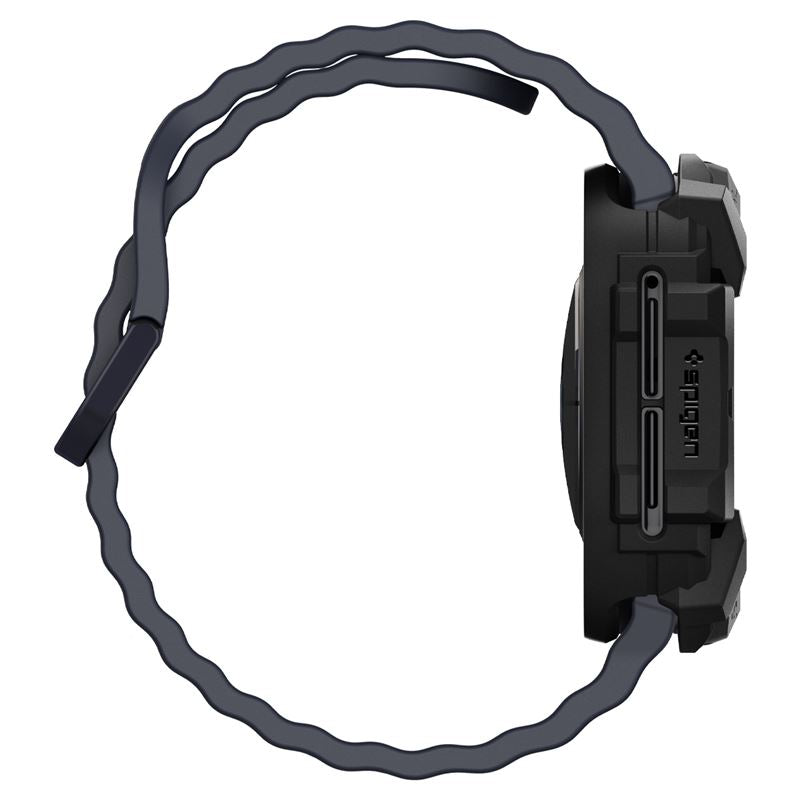 Spigen Rugged Armor, matte black - Samsung Galaxy Watch Ultra