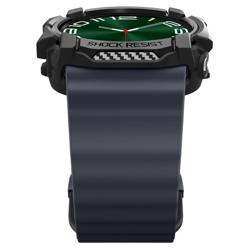 Spigen Rugged Armor, matte black - Samsung Galaxy Watch Ultra