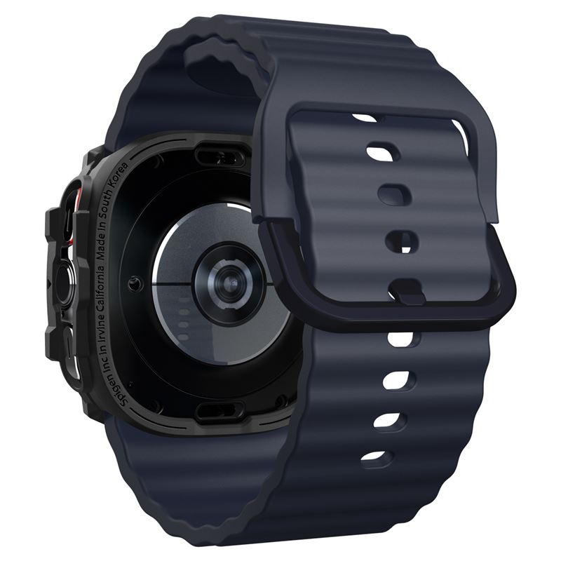 Spigen Rugged Armor, matte black - Samsung Galaxy Watch Ultra
