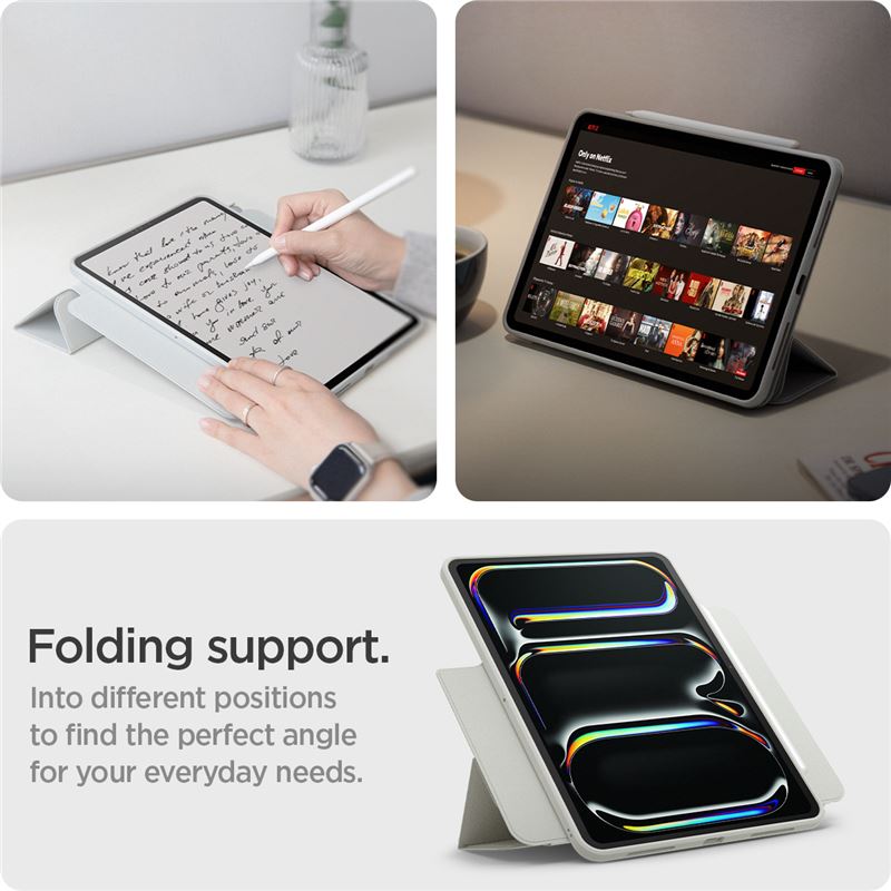 Spigen Air Skin Pro Onetap, gray - iPad Pro 13" (2025/2024)