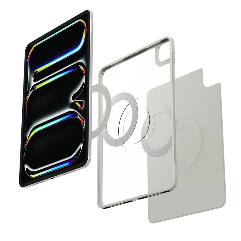Spigen Air Skin Pro Onetap, gray - iPad Pro 13" (2025/2024)
