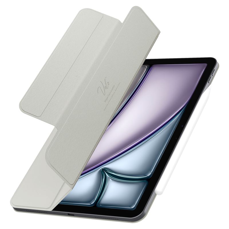 Spigen Air Skin Folio OneTap, gray - iPad Air 13" 2024/2025/2026