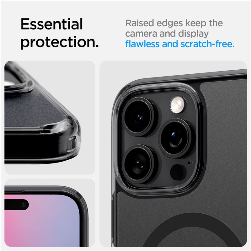 Spigen Ultra Hybrid T MagSafe, frost black - iPhone 16 Pro Max