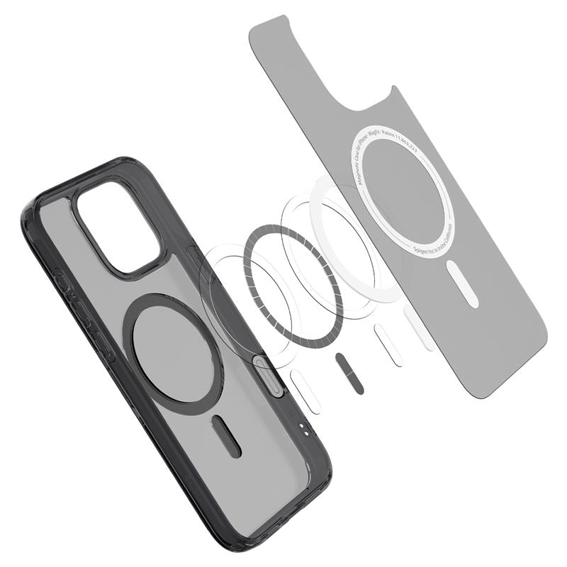 Spigen Ultra Hybrid T MagSafe, frost black - iPhone 16 Pro Max