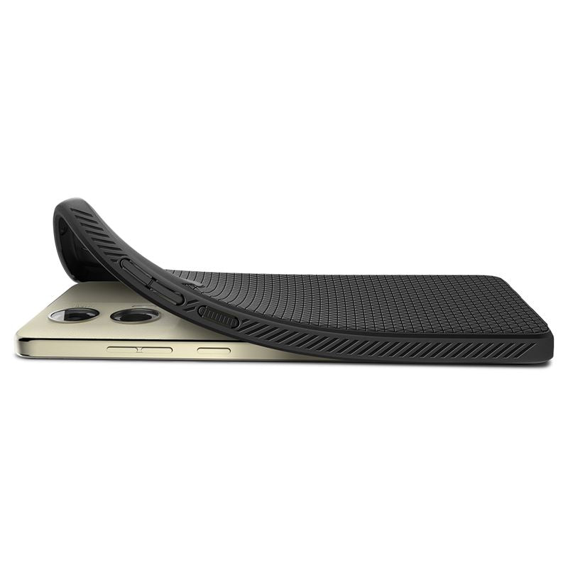 Stylish design with a distinctive matte black finish