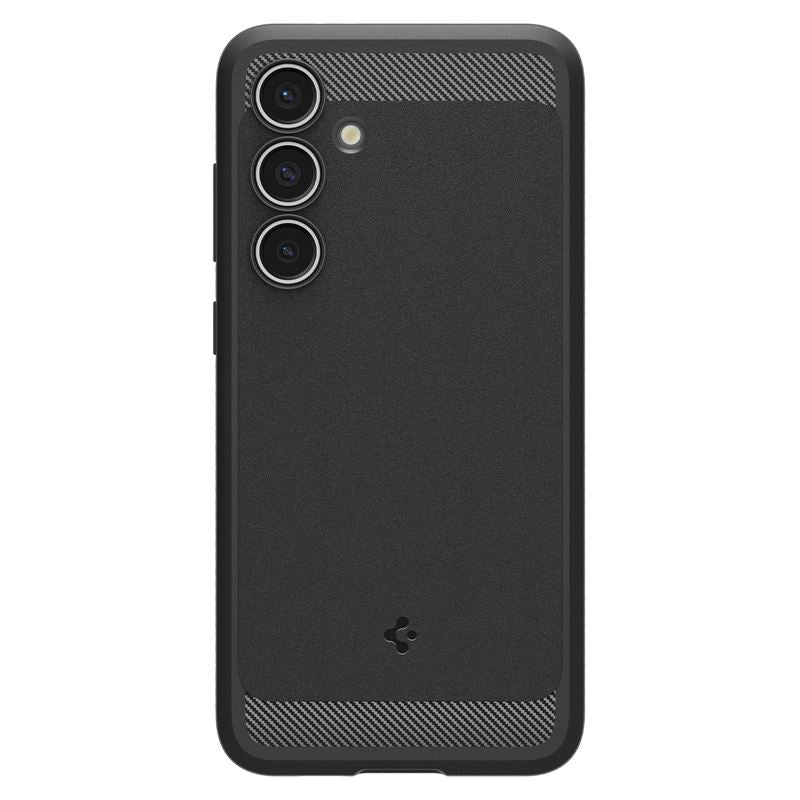 Spigen Rugged Armor, matte black - Samsung Galaxy S24 FE