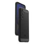 Spigen Rugged Armor, matte black - Samsung Galaxy S24 FE