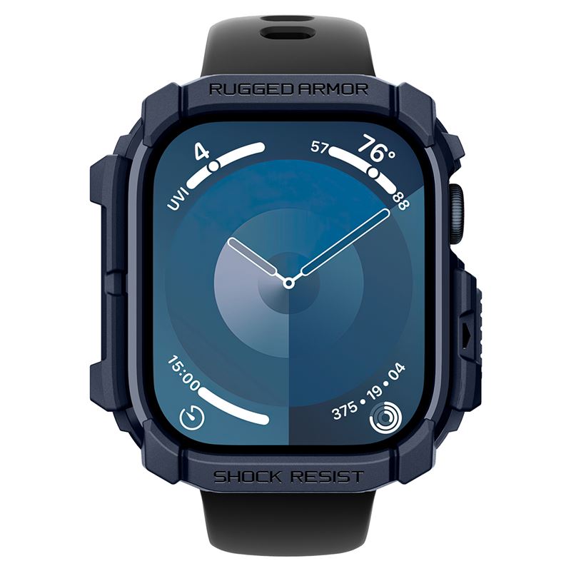Spigen Rugged Armor, navy blue - Apple Watch 11/10 42mm