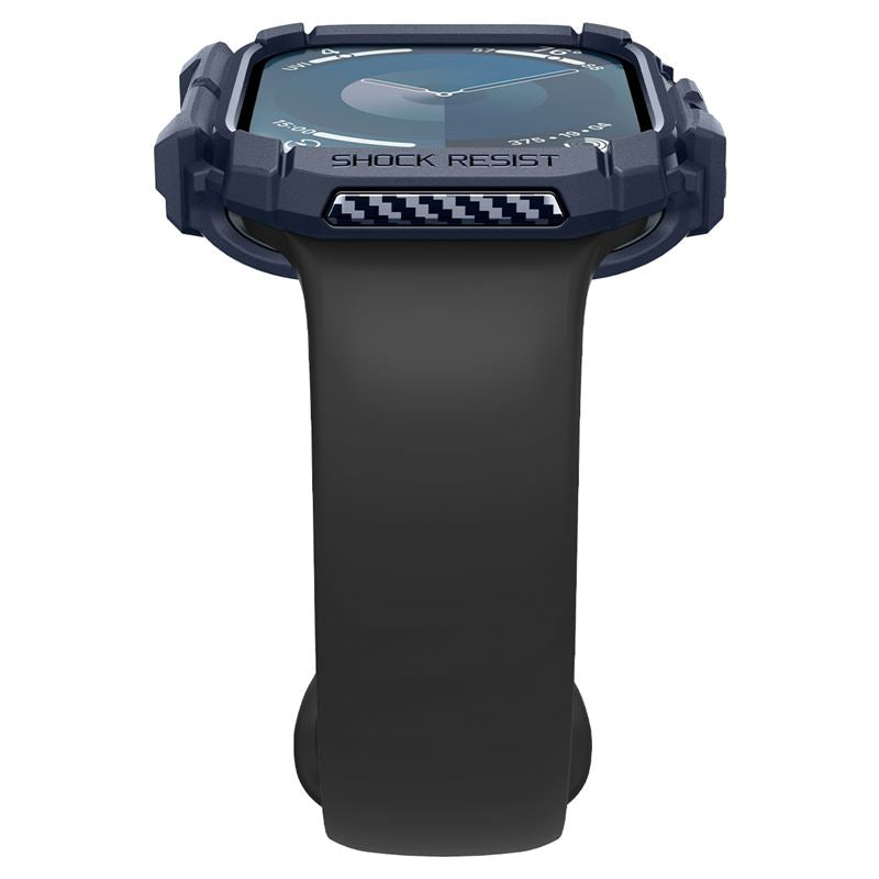 Spigen Rugged Armor, navy blue - Apple Watch 11/10 42mm