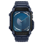 Spigen Rugged Armor Pro, navy blue - Apple Watch 11/10 42mm