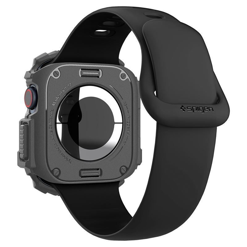 Spigen Rugged Armor, tmavosivý – Apple Watch 11/10 46 mm