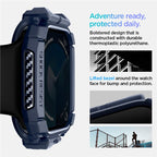 Spigen Rugged Armor, navy blue - Apple Watch 11/10 46mm
