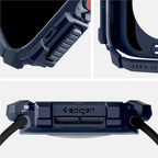 Spigen Rugged Armor, navy blue - Apple Watch 11/10 46mm