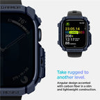 Spigen Rugged Armor, navy blue - Apple Watch 11/10 46mm