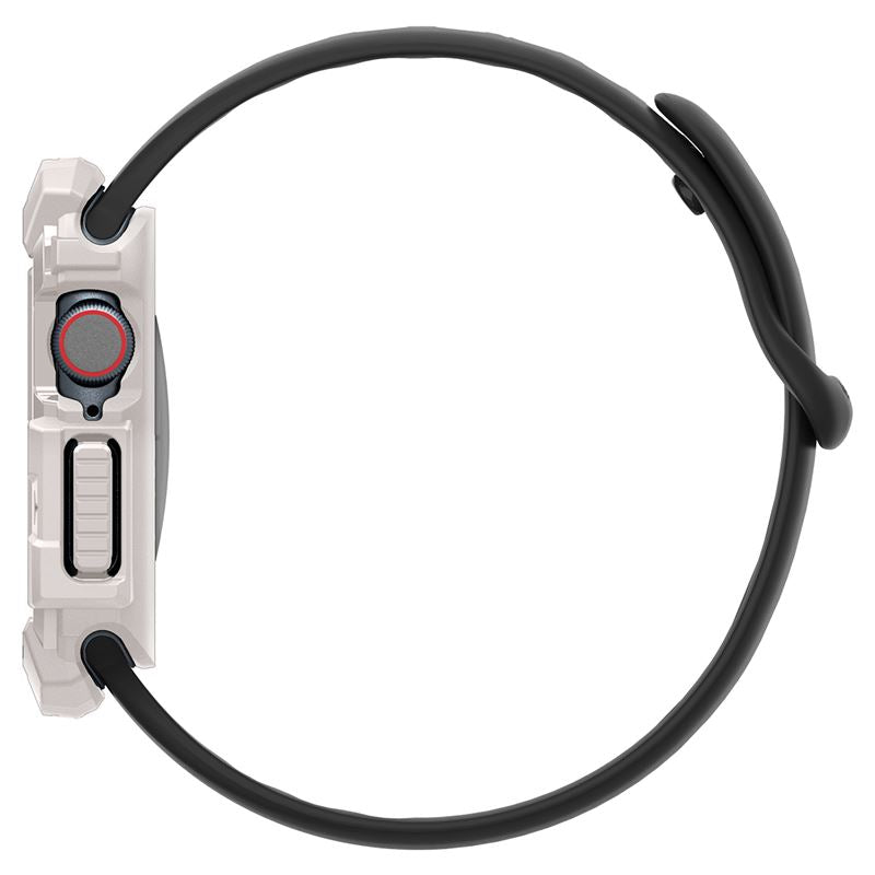 Spigen Rugged Armor, dune beige - Apple Watch 11/10 46mm