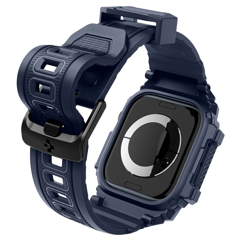 Spigen Rugged Armor Pro, navy blue - Apple Watch 11/10 46mm