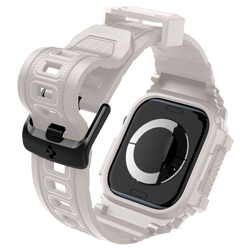 Spigen Rugged Armor Pro, dune beige - Apple Watch 11/10 46mm