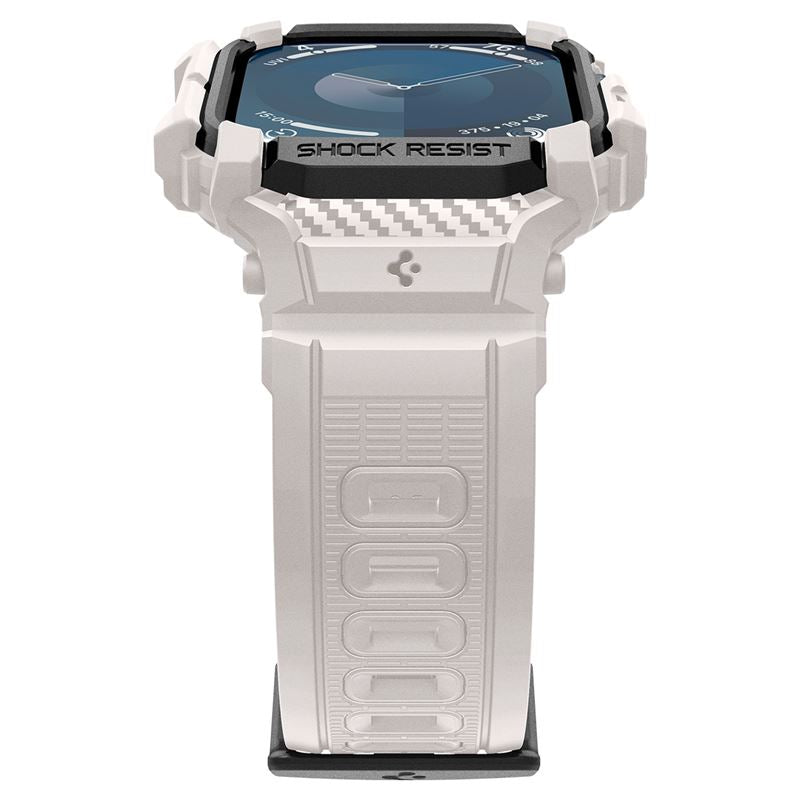 Spigen Rugged Armor Pro, dune beige - Apple Watch 11/10 46mm