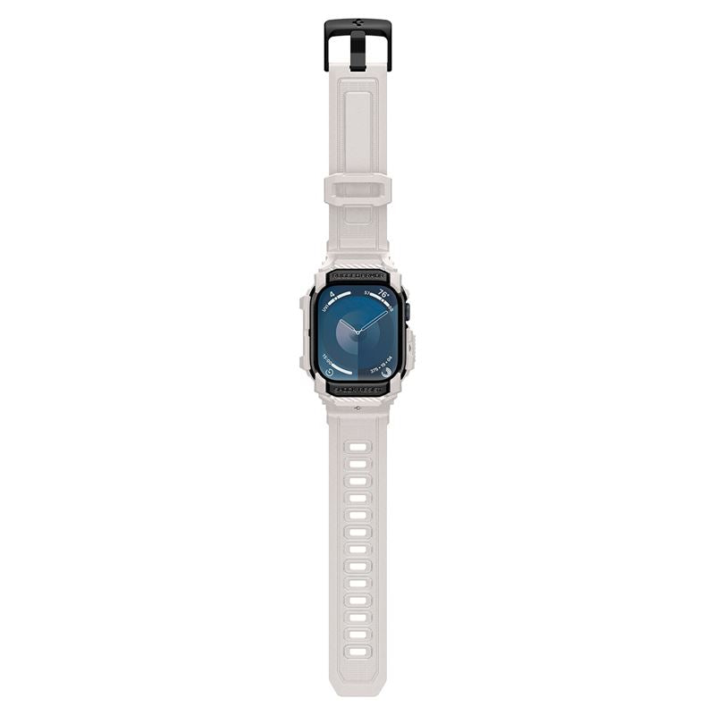 Spigen Rugged Armor Pro, dune beige - Apple Watch 11/10 46mm