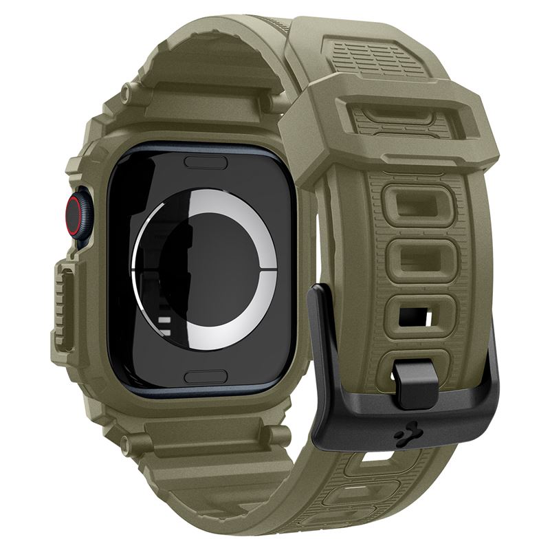 Spigen Rugged Armor Pro, vintage khaki - Apple Watch 11/10 46 mm