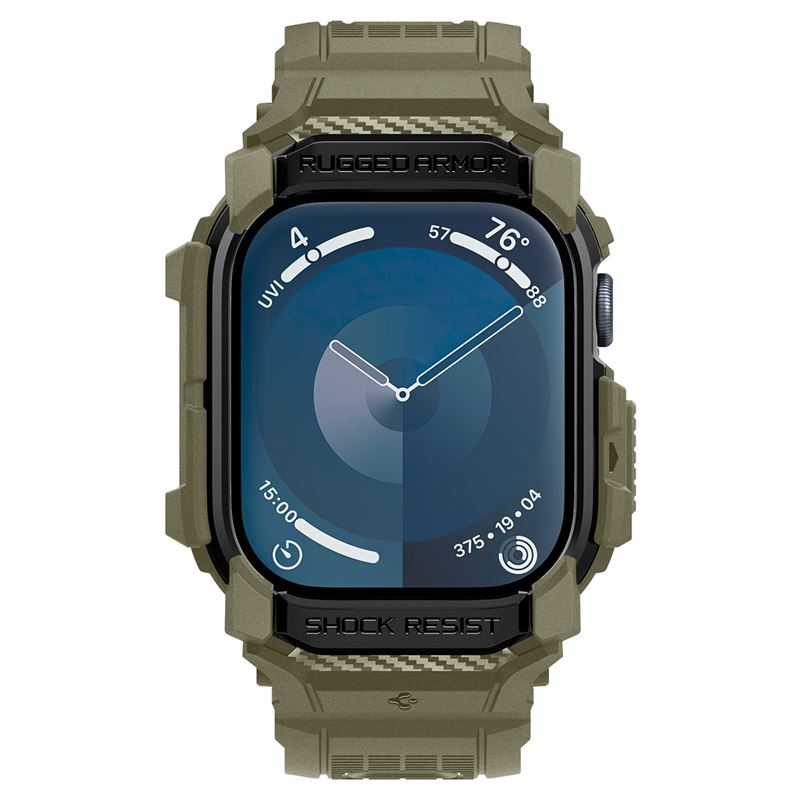 Spigen Rugged Armor Pro, vintage khaki - Apple Watch 11/10 46 mm