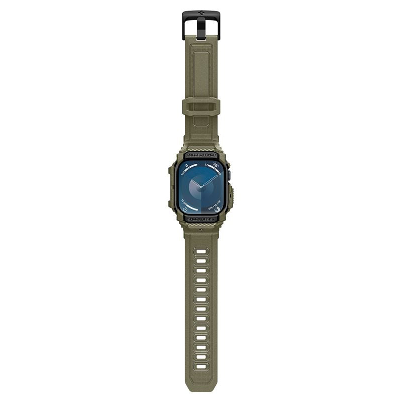 Spigen Rugged Armor Pro, vintage khaki - Apple Watch 11/10 46 mm