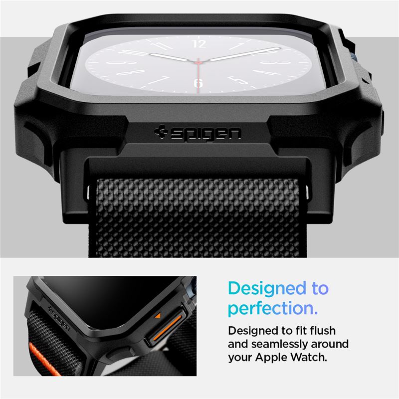 Spigen Lite Fit Pro, matná čierna - Apple Watch 11/10 46mm