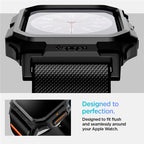 Spigen Lite Fit Pro, matná čierna - Apple Watch 11/10 46mm