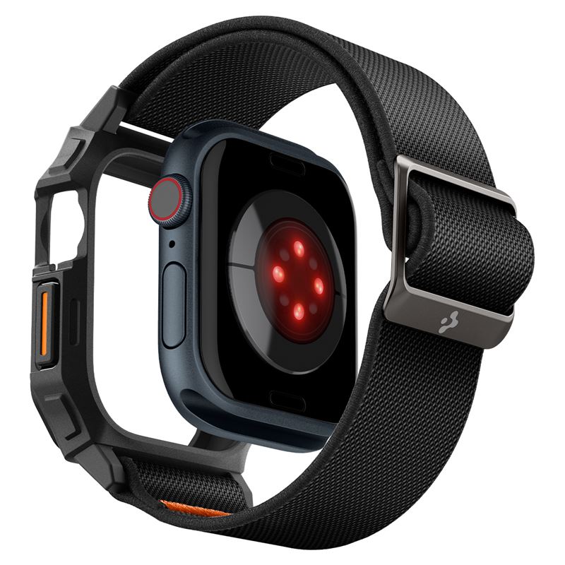 Spigen Lite Fit Pro, matná čierna - Apple Watch 11/10 46mm