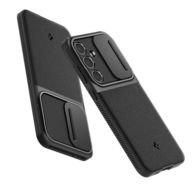 Spigen Optik Armor, black - Samsung Galaxy S24 FE