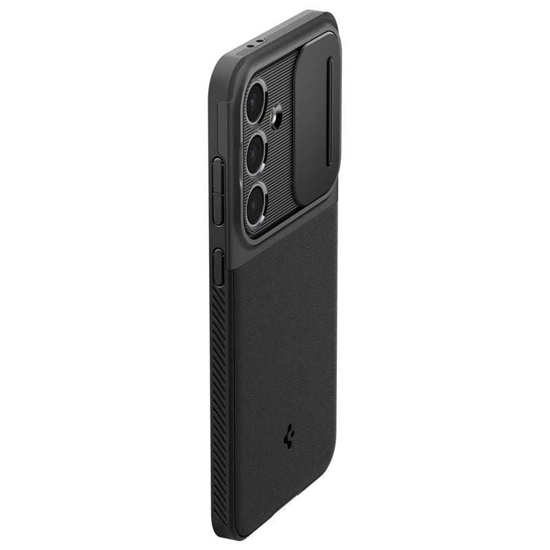 Spigen Optik Armor, black - Samsung Galaxy S24 FE