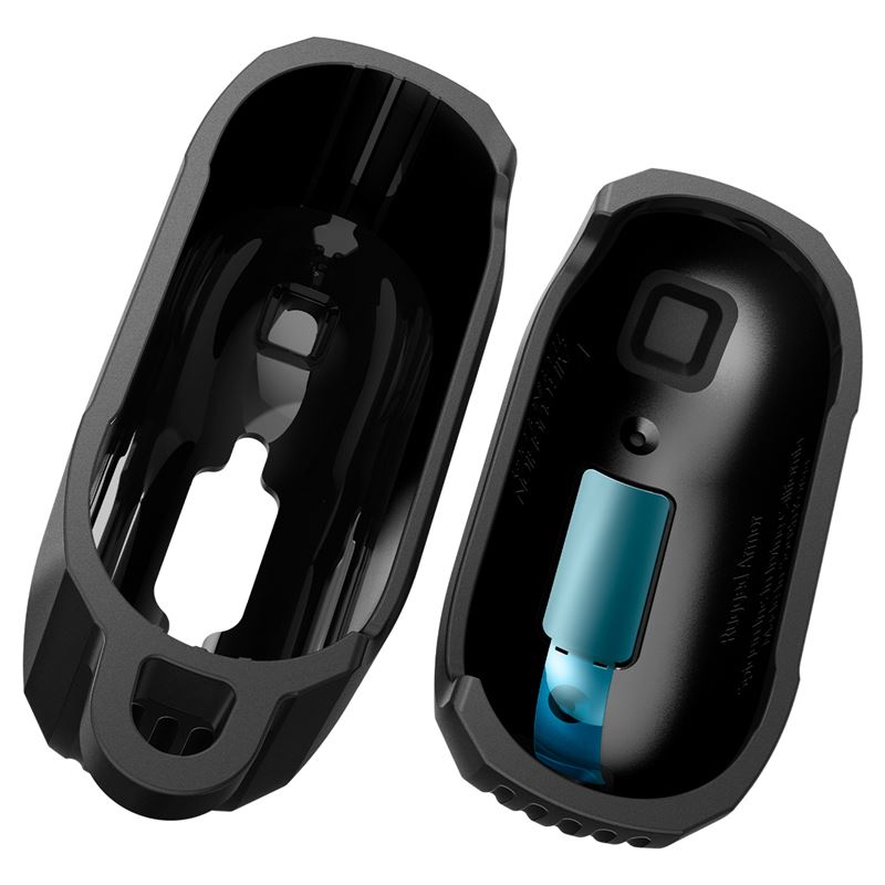 Spigen Rugged Armor, matte black - AirPods 4