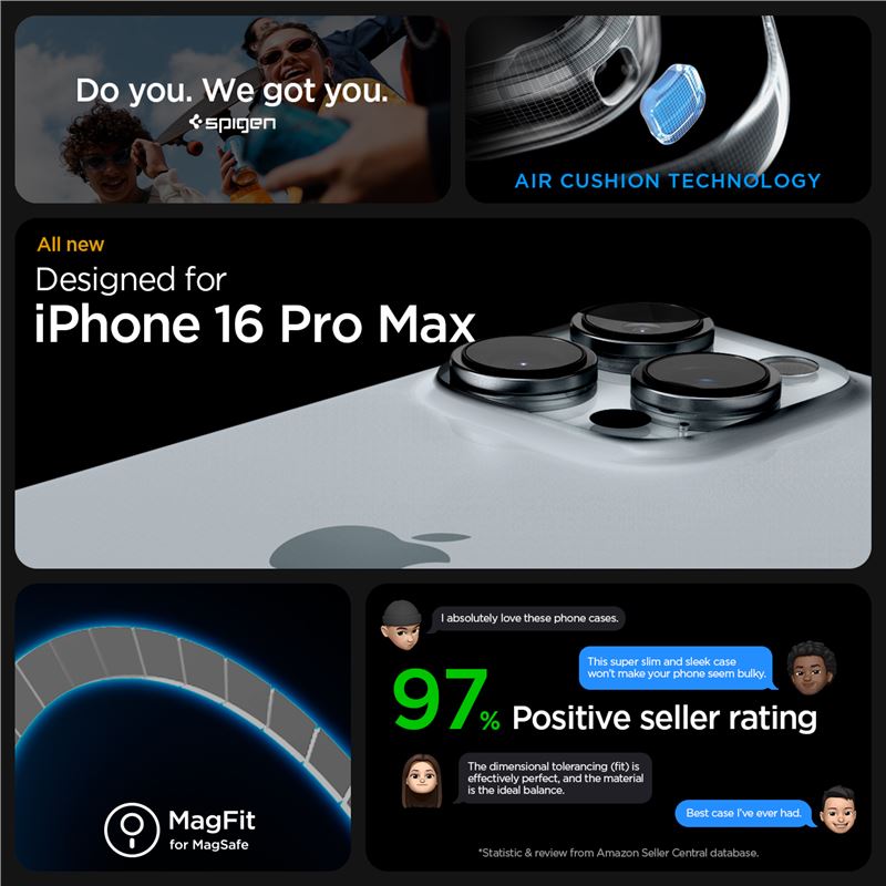Spigen Ultra Hybrid MagSafe, frost rose titanium - iPhone 16 Pro Max