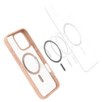 Spigen Ultra Hybrid MagSafe, frost rose titanium - iPhone 16 Pro Max