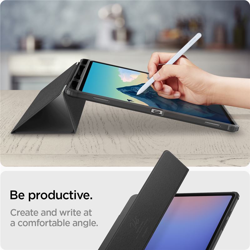 Spigen Ultra Hybrid Pro, black - Samsung Galaxy Tab S10/S9/S8 Ultra