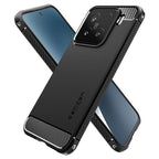 Spigen Rugged Armor, matte black - Xiaomi 15